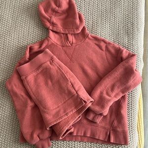 Madewell Orange Lounge Set (S)